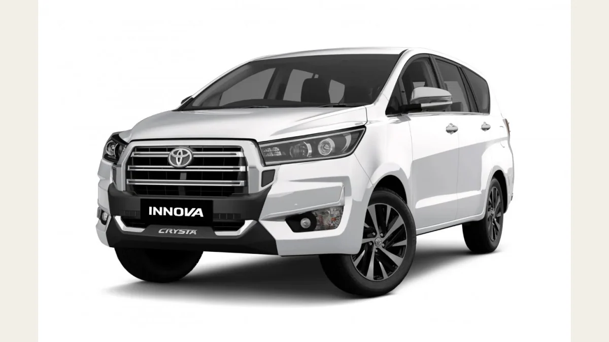 Toyota Innova Crysta vehicle reference