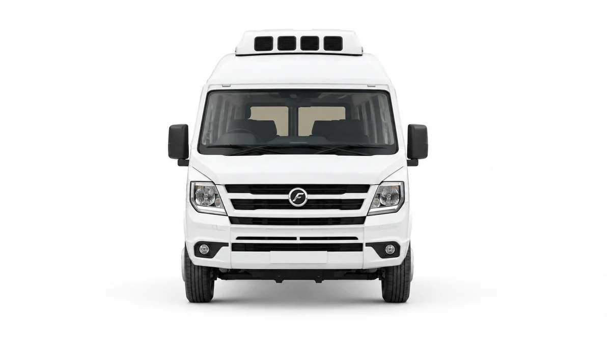 Force Tempo Traveller · 13–17 seat vehicle reference